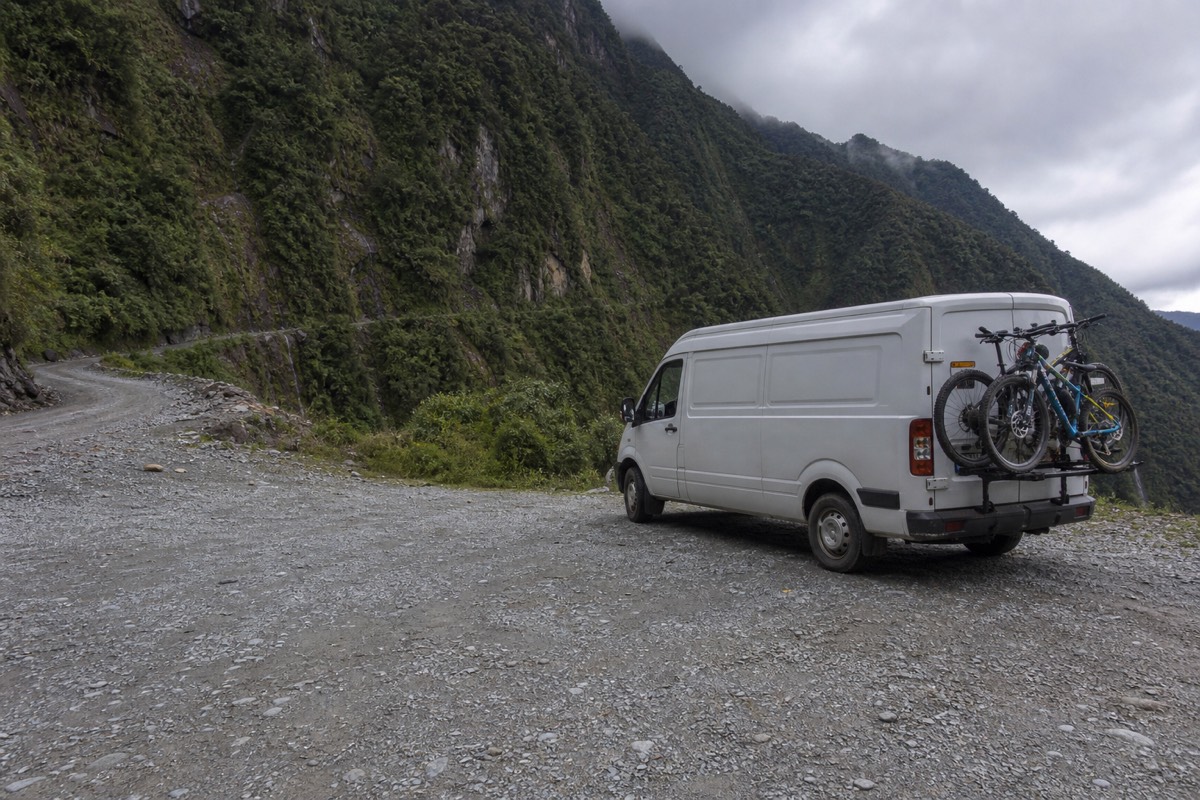 The support vehicle that follows every reputable Death Road group